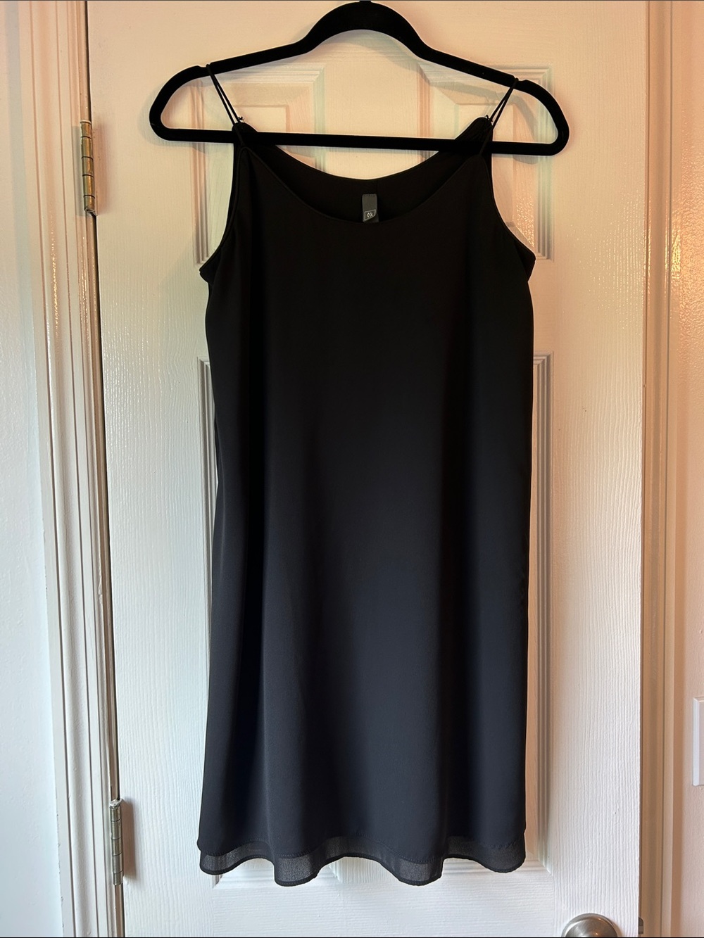 ALYA Classic Black Slip Dress - Women's Size Small